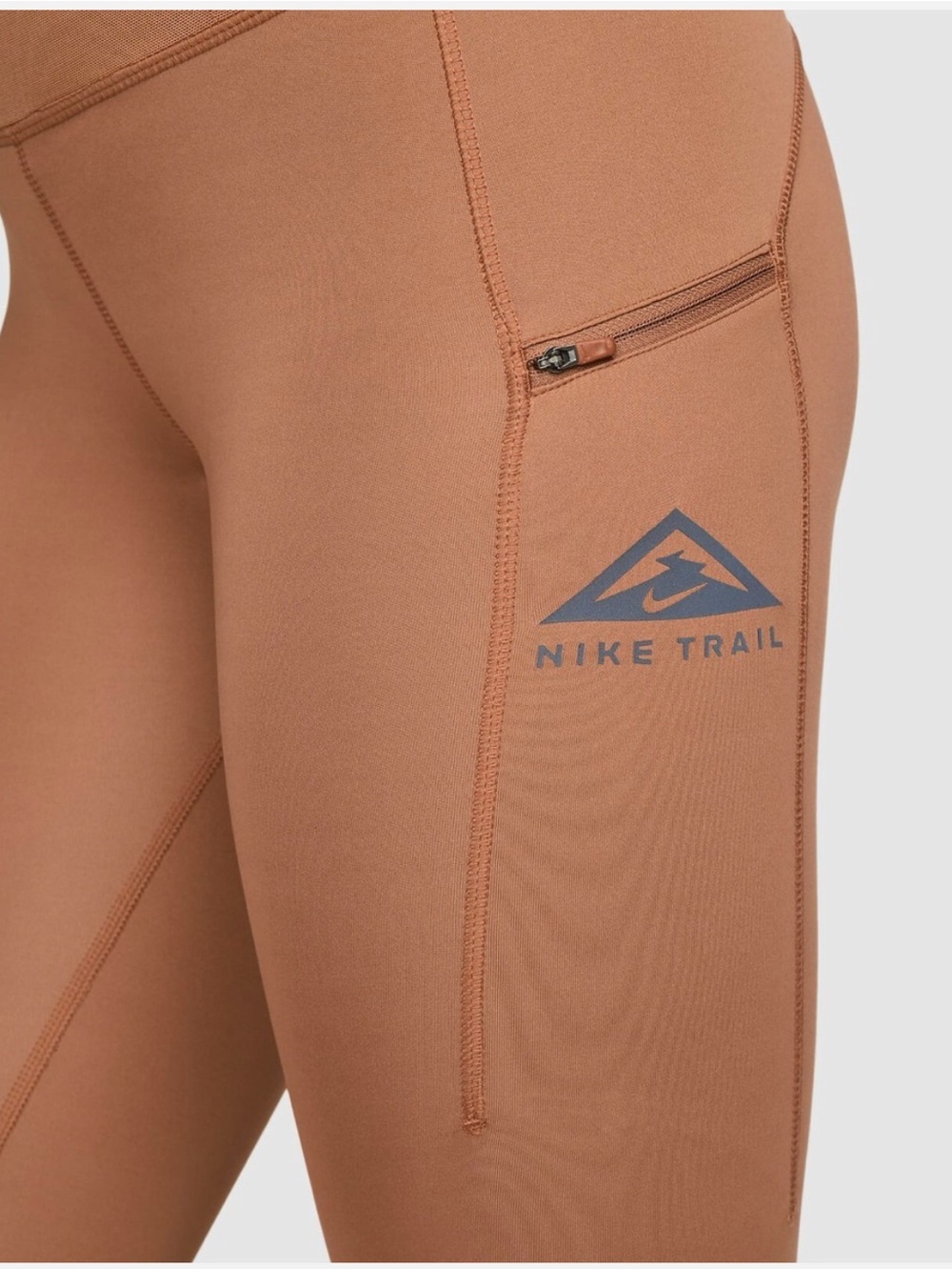 Fall Nike Women's Epict Luxe Pocket Trail Running Hiking Leggings - Picture 4 of 9